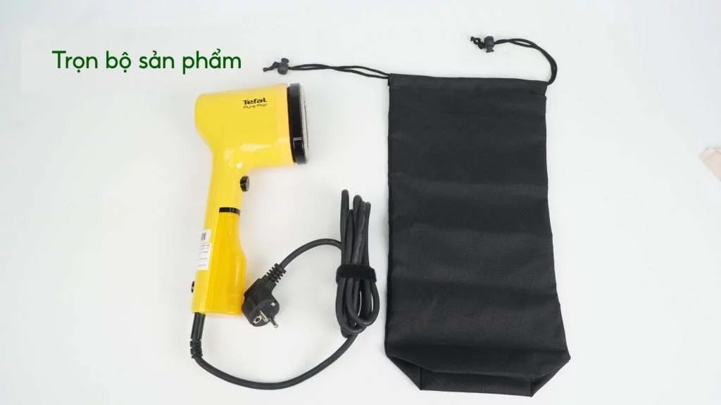 Bàn Ủi Hơi Nước Cầm Tay Tefal DT2026E1 70Ml Vàng Trọn bộ sản phẩm