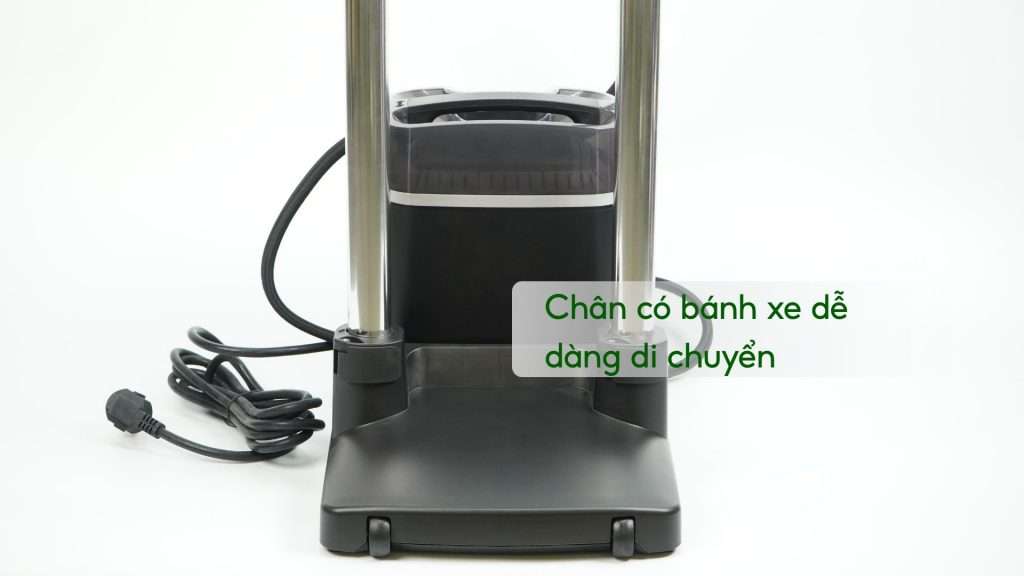 Bàn Ủi Hơi Nước Đứng Tefal Ixeo Plus QT1510E0 1L Chân có bánh xe dễ dàng di chuyển