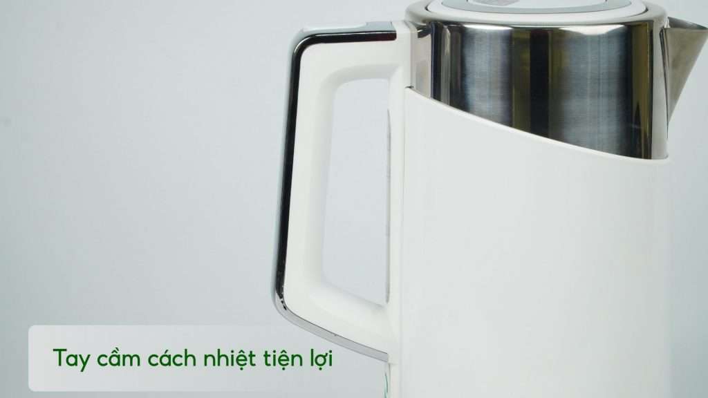 Bình Đun Siêu Tốc Cuckoo (CK-A170T_WHVNCV) 1.7L Trắng Tay cầm cách nhiệt tiện lợi