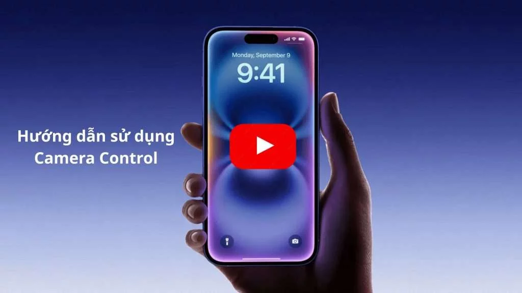 Camera Control trên iphone 16