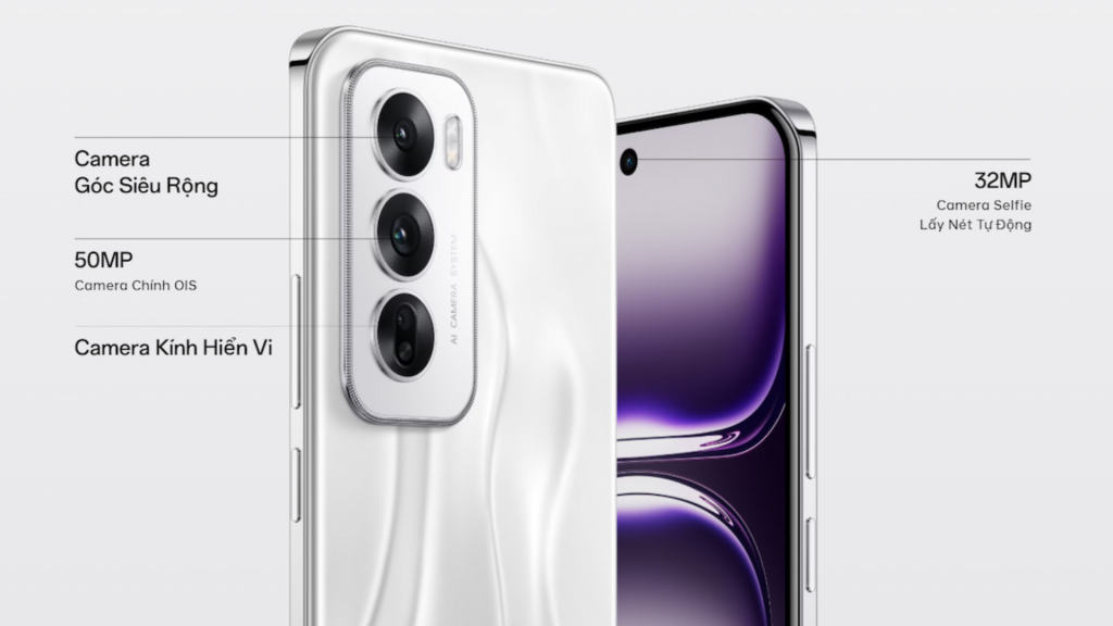 OPPO RENO12 5G Camera Hiện Đại Tích Hợp Công Nghệ AI Tiên Tiến