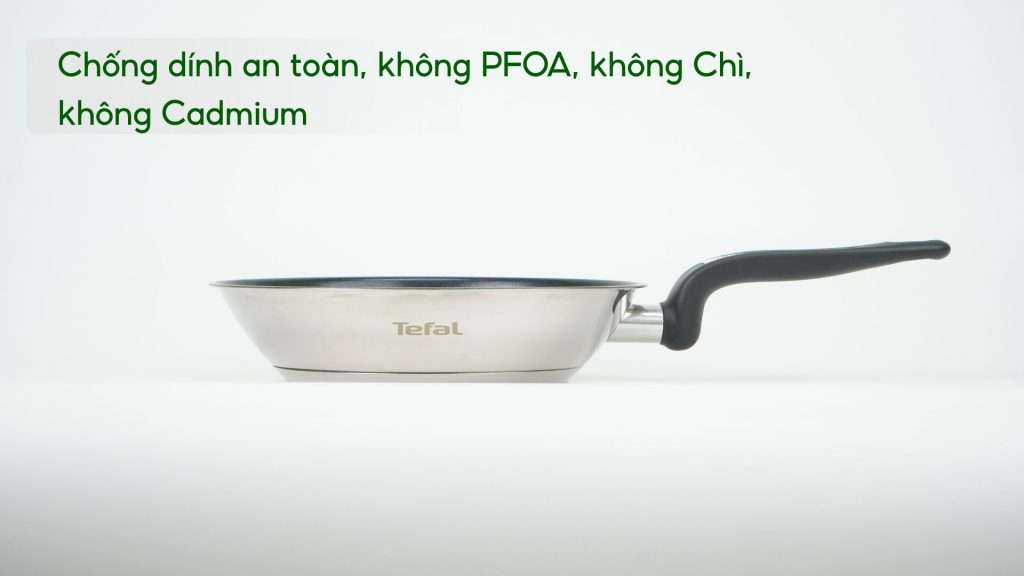 Chảo Chống Dính Tefal Primary E3090204 20Cm Inox Chống dính an toàn,