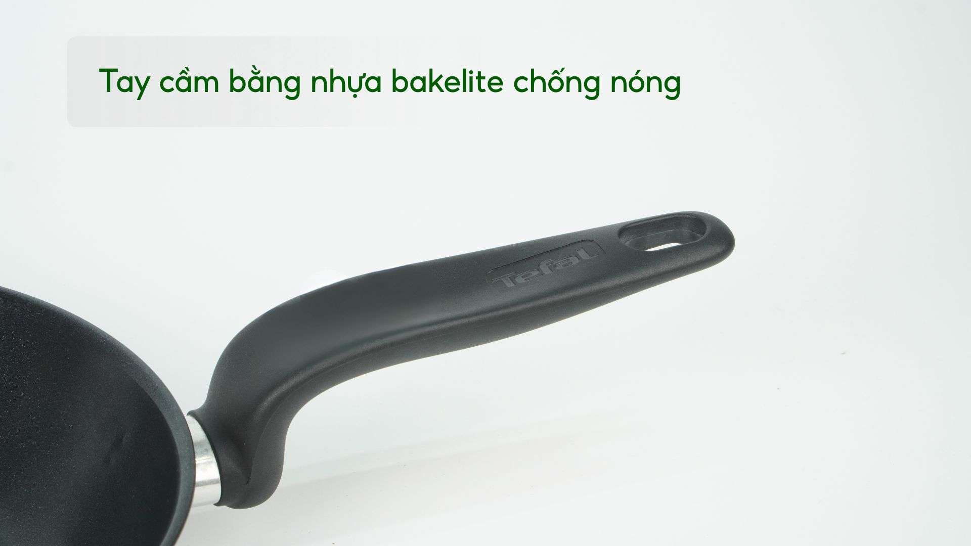 Chảo Chống Dính Tefal Primary E3090204 20Cm Inox Tay cầm bằng nhựa bakelite chống nóng