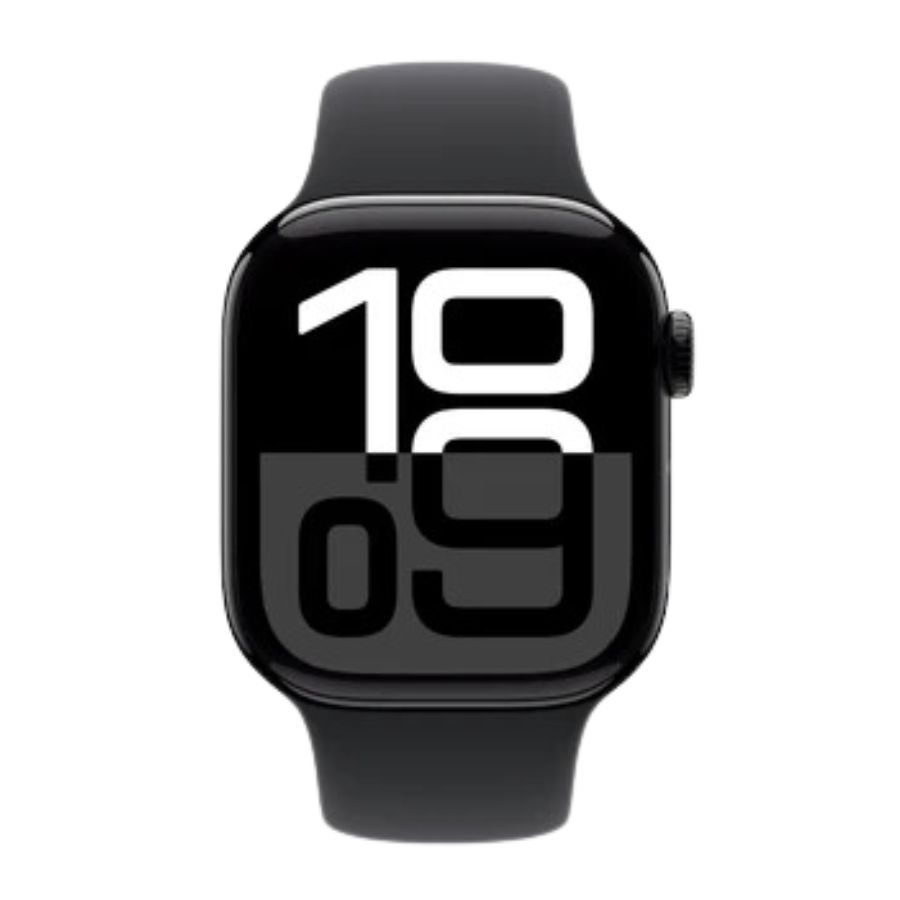 Đồng hồ Apple Watch Series 10 GPS 42mm - Viền nhôm dây cao su - Chính diện