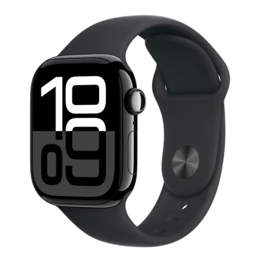 Đồng hồ Apple Watch Series 10 GPS 42mm - Viền nhôm dây cao su - Đen