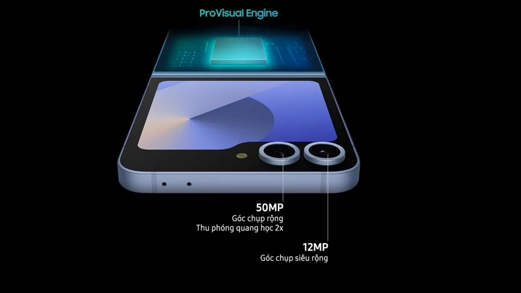 Galaxy Z Flip6 Camera sắc nét 50MP