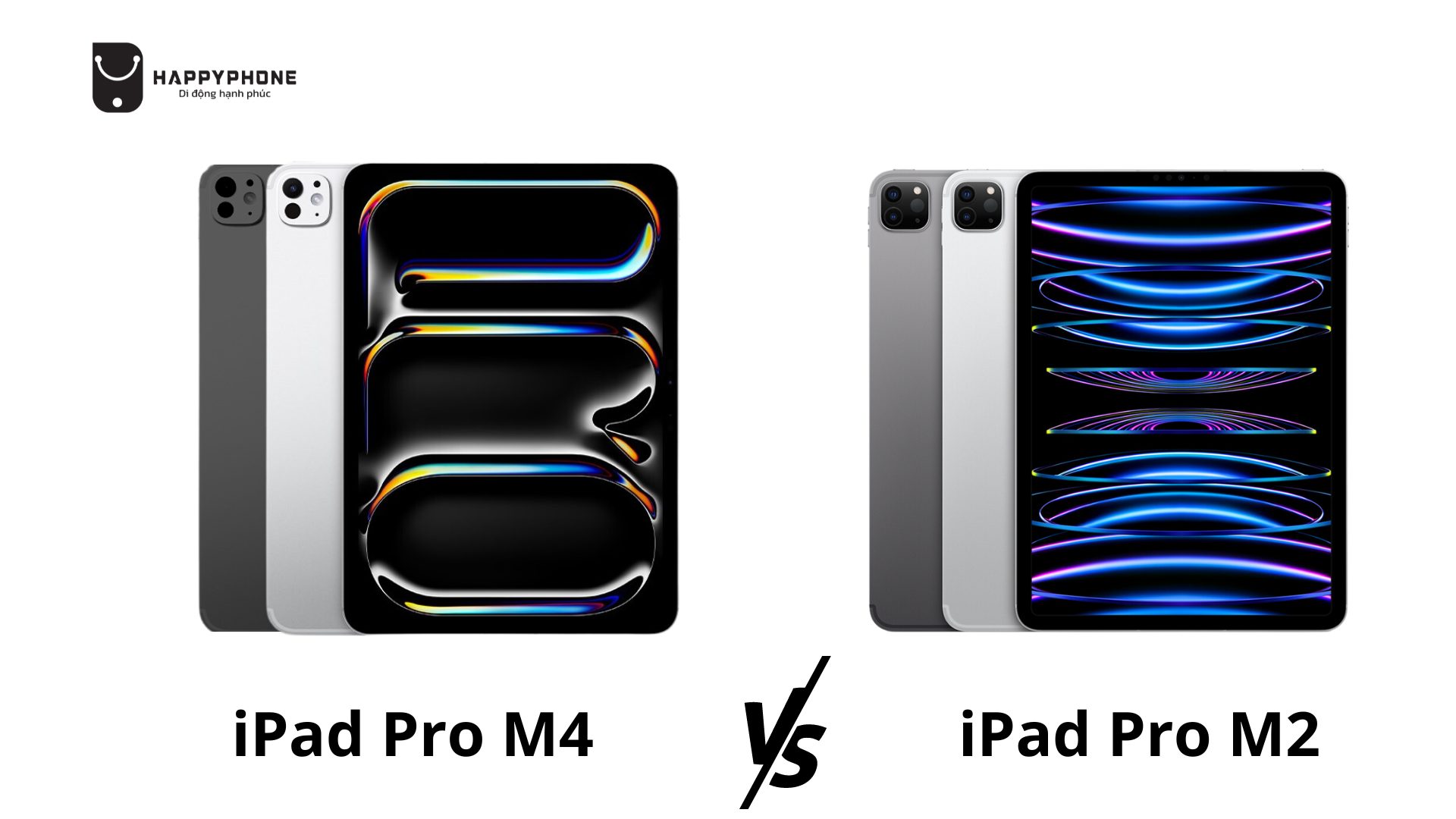 Màu sắc iPad Pro M4 và iPad Pro M2