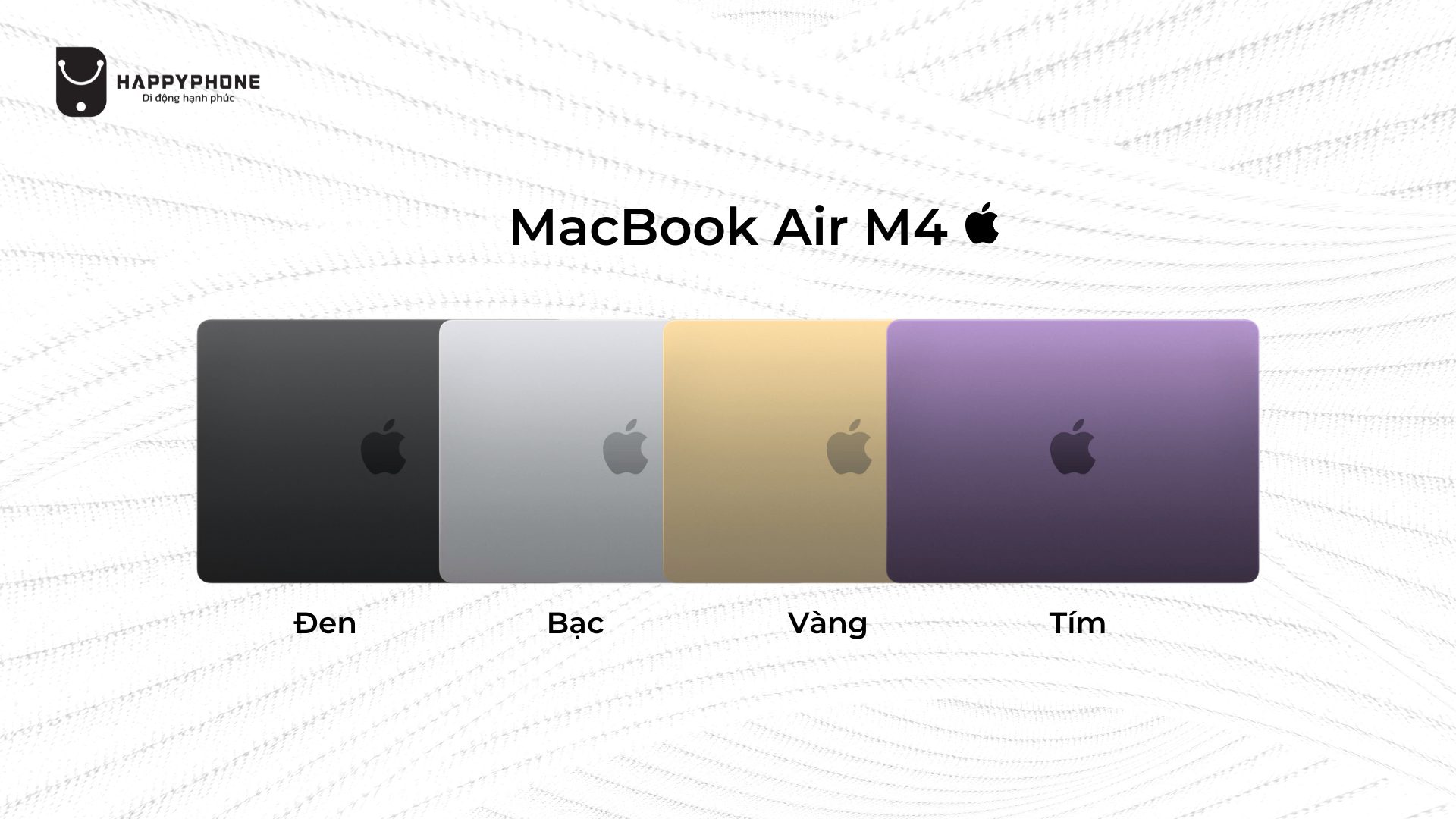 Màu sắc trên Macbook Air M4