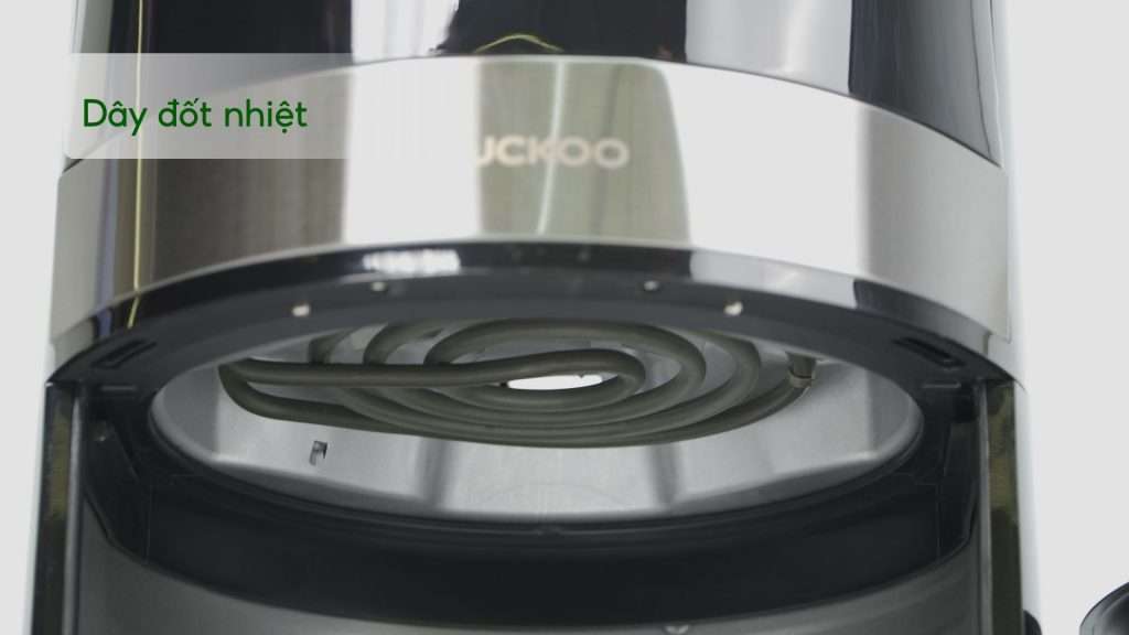 Nồi Chiên Không Dầu Cuckoo (CAF-F0410T_BKVNCV) 4.7L Đen Dây đốt nhiệt