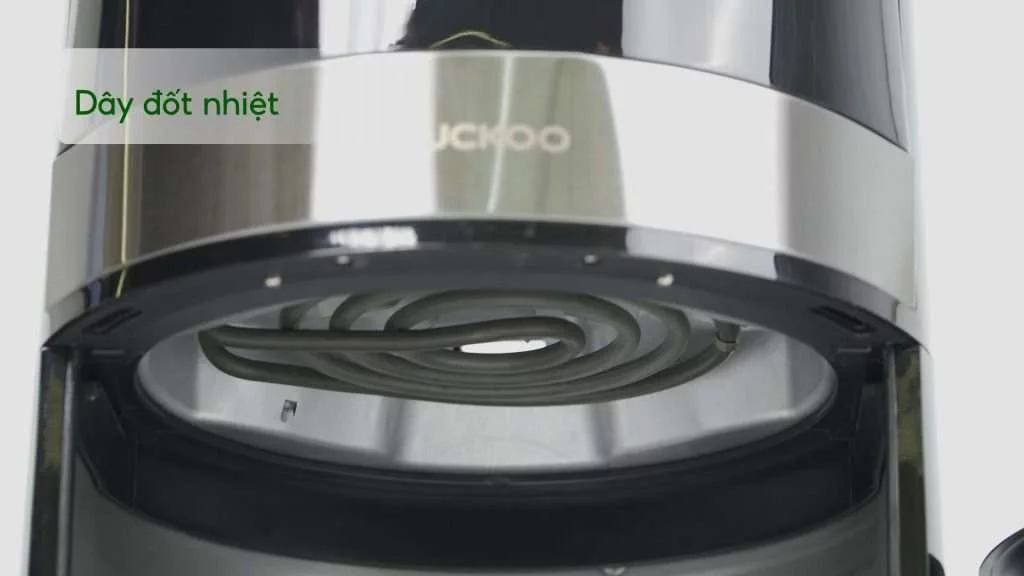 Nồi Chiên Không Dầu Cuckoo (CAF-F0410T_BKVNCV) 4.7L Đen Dây đốt nhiệt