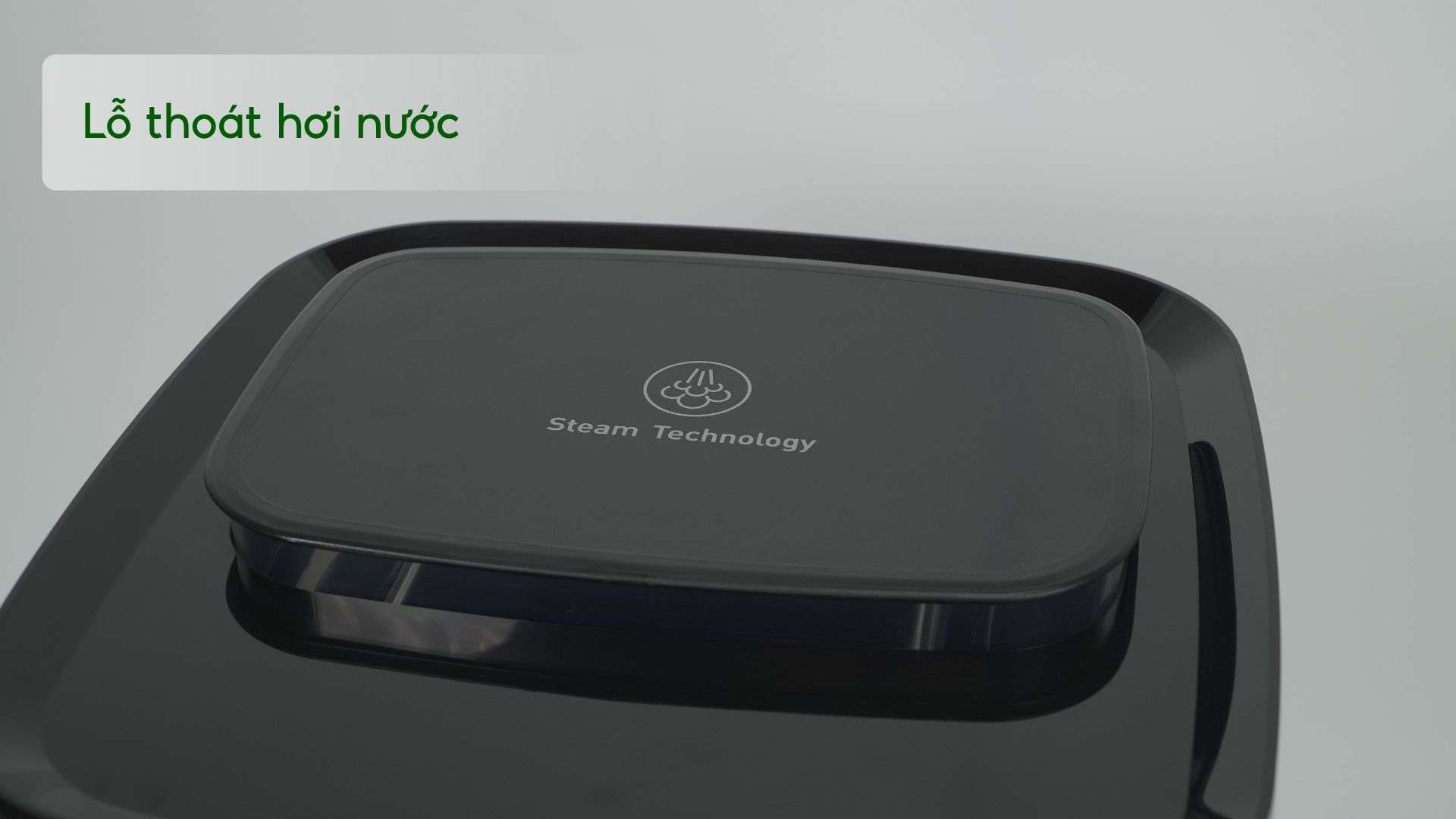 Nồi Chiên Không Dầu Tefal FW201815 6.5L Đen Lỗ thoát hơi nước