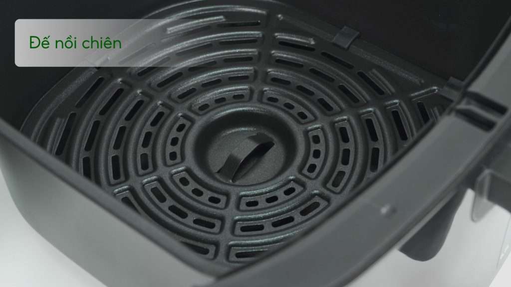 Nồi Chiên Không Dầu Tefal FW201815 6.5L Đen đế nồi chiên