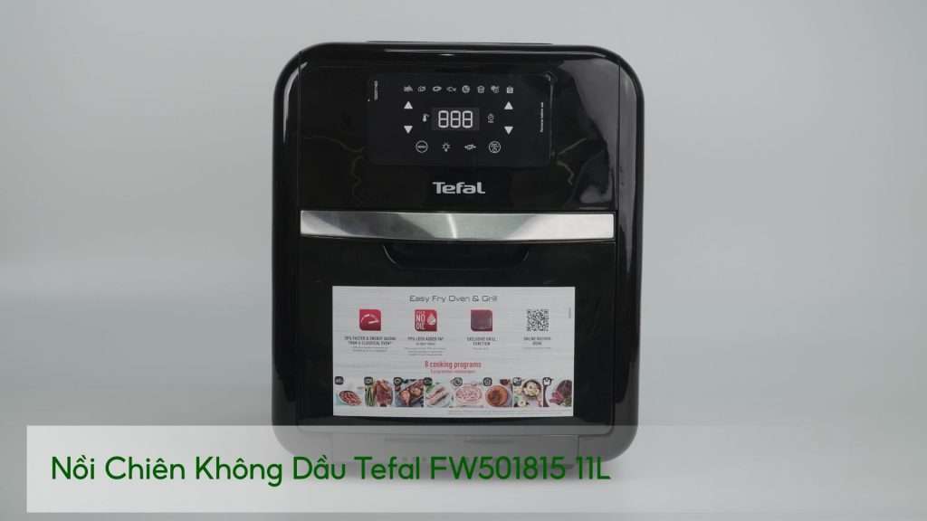 Nồi Chiên Không Dầu Tefal FW501815 11L Đen
