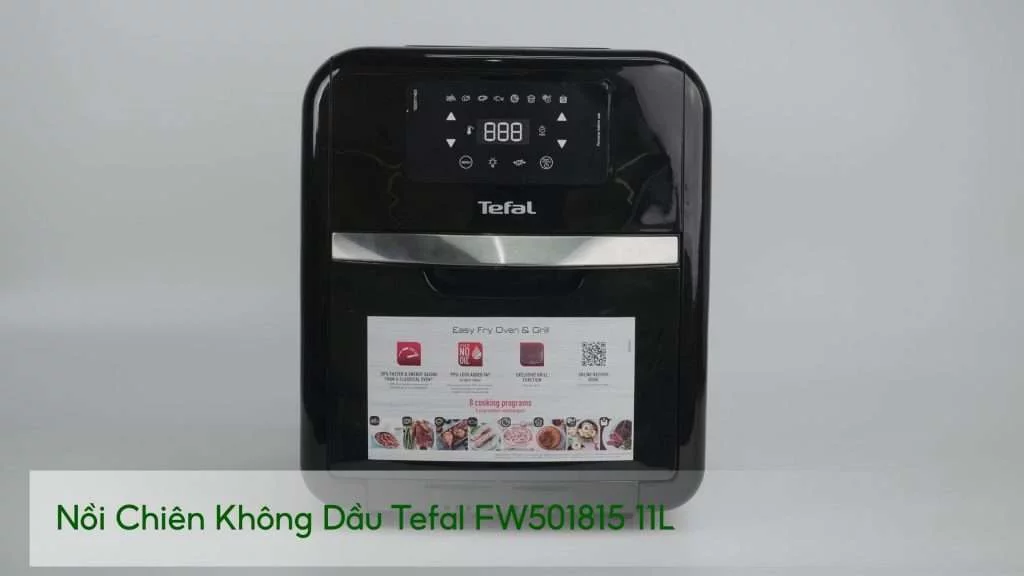 Nồi Chiên Không Dầu Tefal FW501815 11L Đen