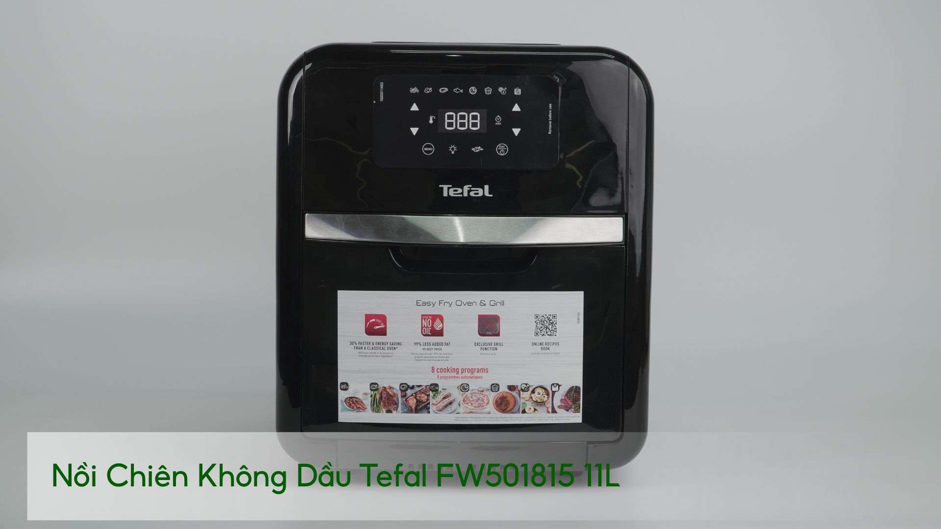 Nồi Chiên Không Dầu Tefal FW501815 11L Đen