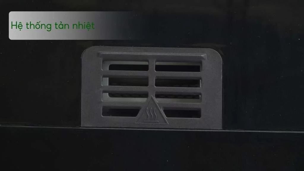 Nồi Chiên Không Dầu Tefal FW501815 11L Đen hệ thống tản nhiệt