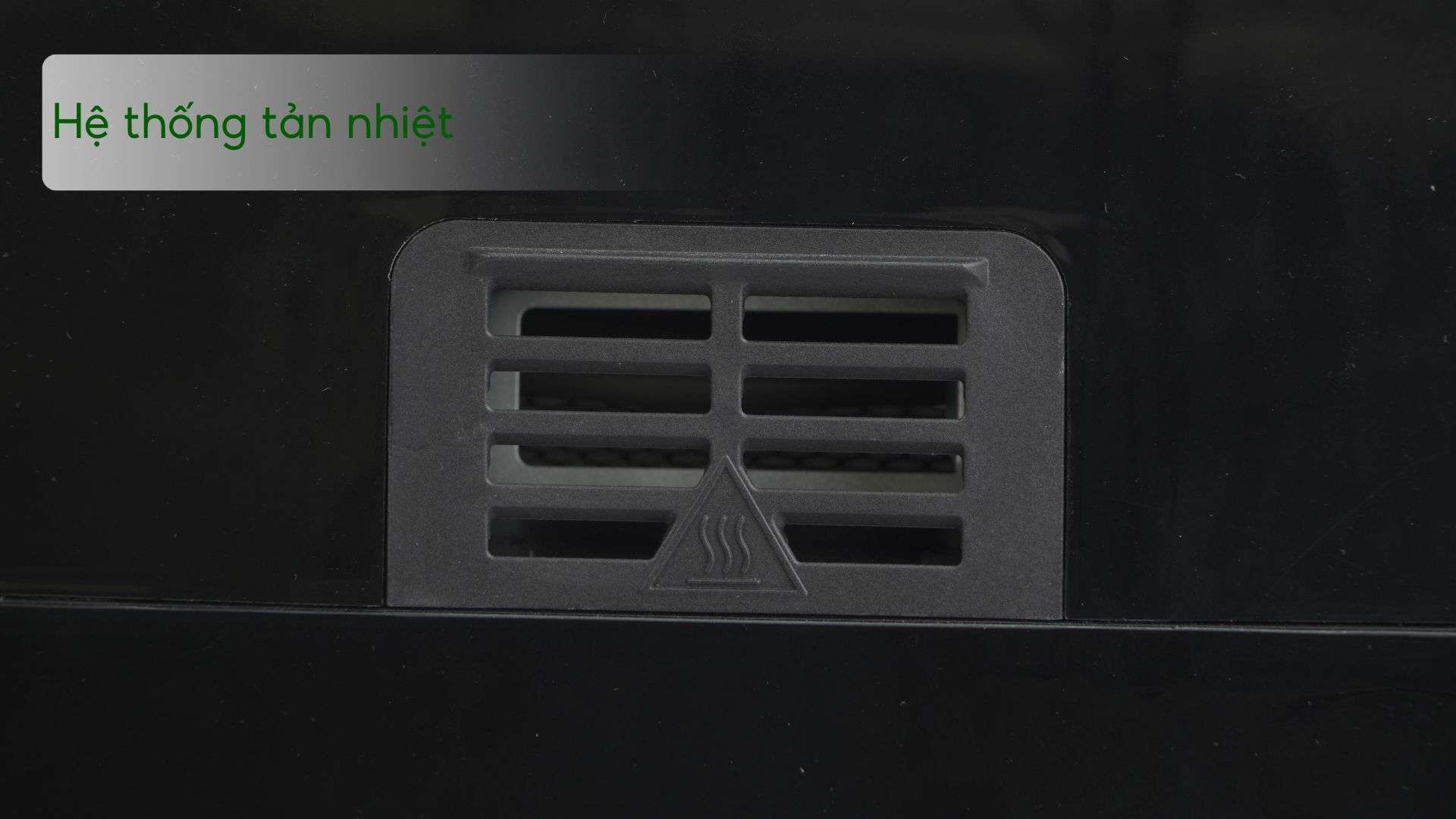 Nồi Chiên Không Dầu Tefal FW501815 11L Đen hệ thống tản nhiệt