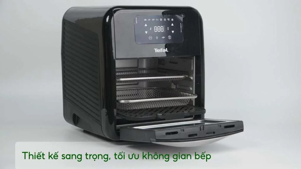 Nồi Chiên Không Dầu Tefal FW501815 11L Đen thiết kế sang trọng