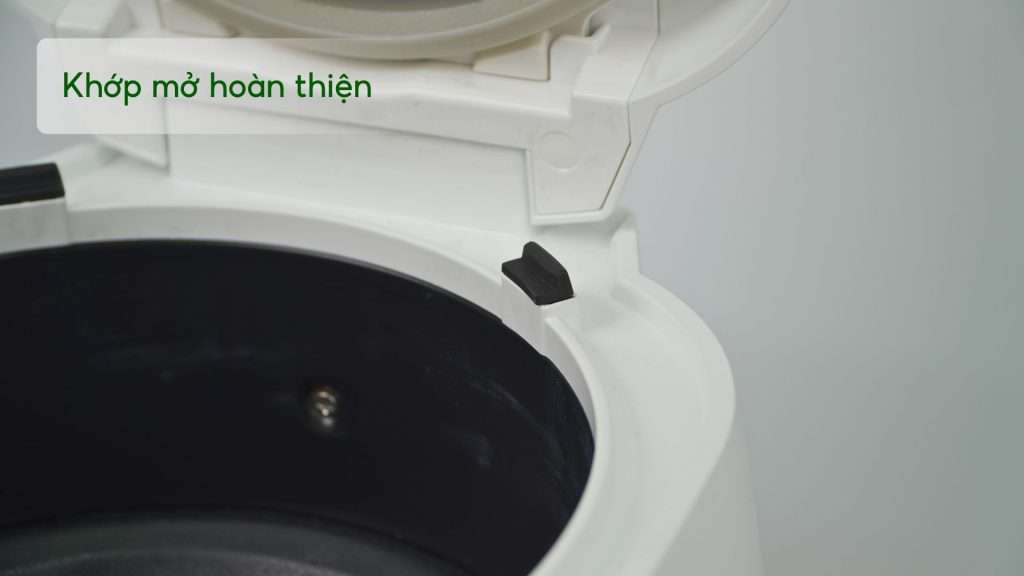 Nồi Cơm Điện Tử Tefal RK808168 1.5L Trắng Khớp mở hoàn thiện