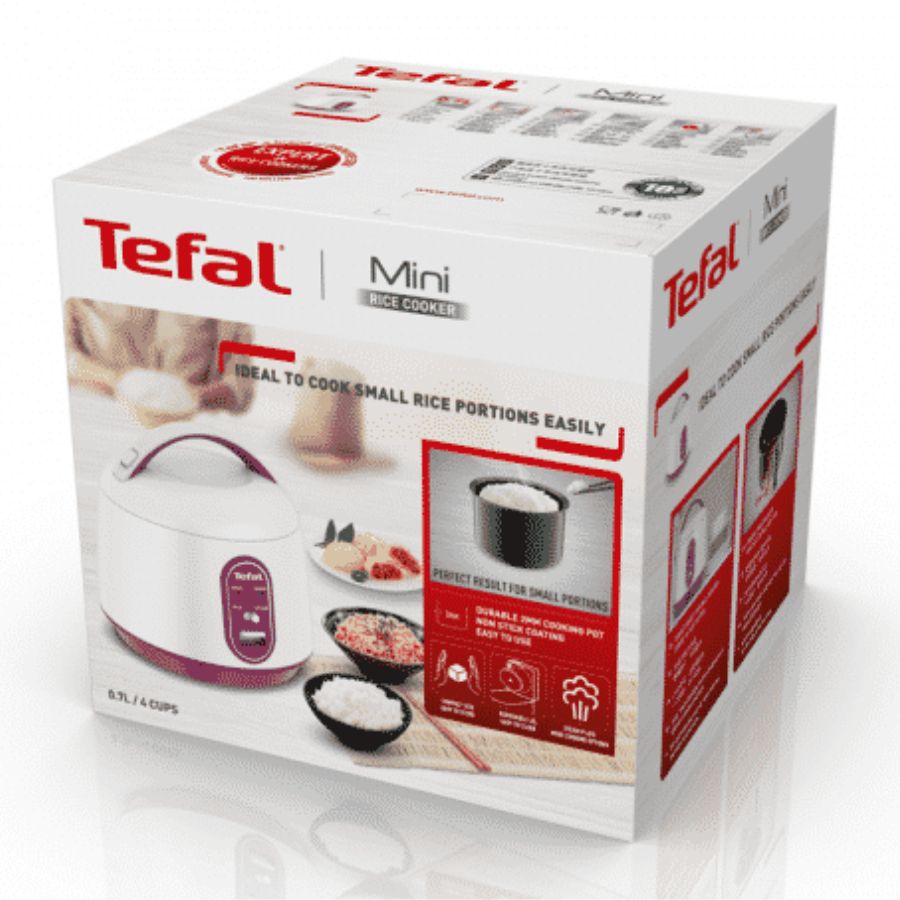 Nồi cơm cơ Tefal 0.7 Lit (RK224168) - Fullbox