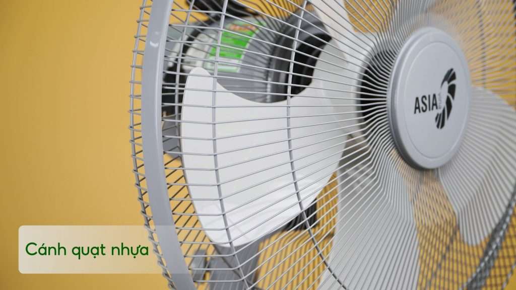 Quạt Đứng Asiavina VY589790 80W Xám Cánh quạt nhựa