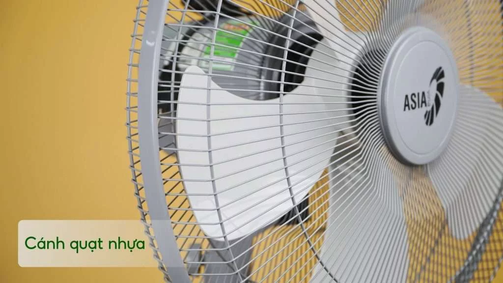 Quạt Đứng Asiavina VY589790 80W Xám Cánh quạt nhựa