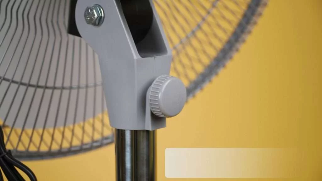 Quạt Đứng Asiavina VY589790 80W Xám Núm vặn điều chỉnh độ cao