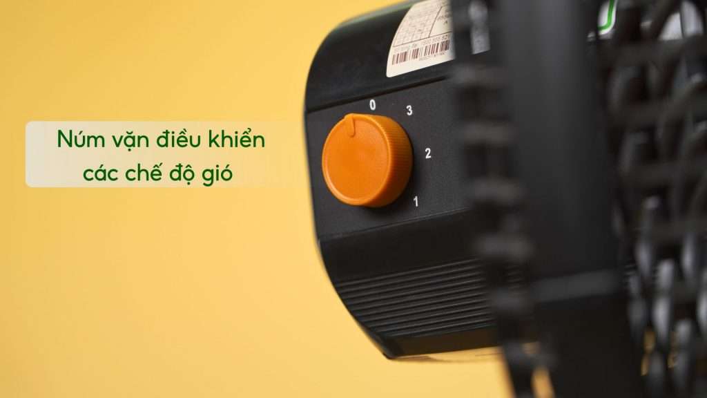 Quạt Đứng Asiavina VY629890 Núm vặn điều khiển các chế độ gió