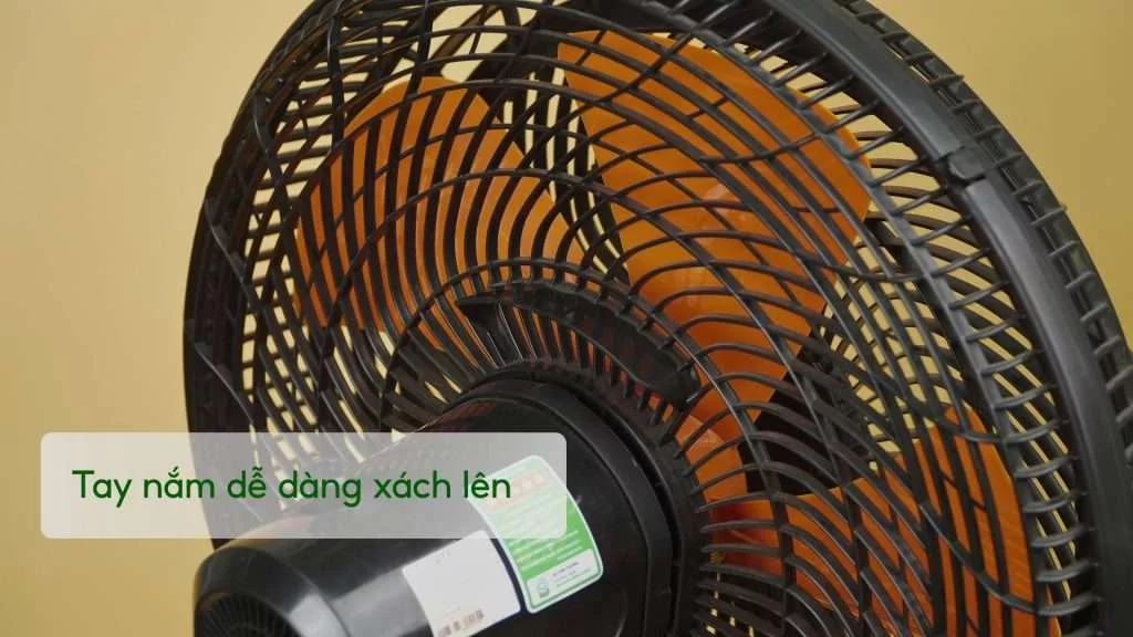 Quạt Đứng Asiavina VY629890 Tay nắm dễ dàng xách lên