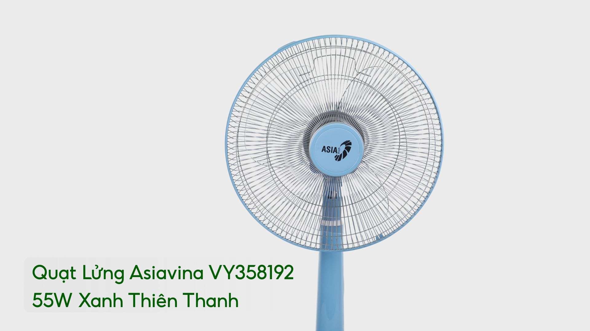 Quạt Lửng Asiavina VY358192 55W Màu Xanh Thiên Thanh