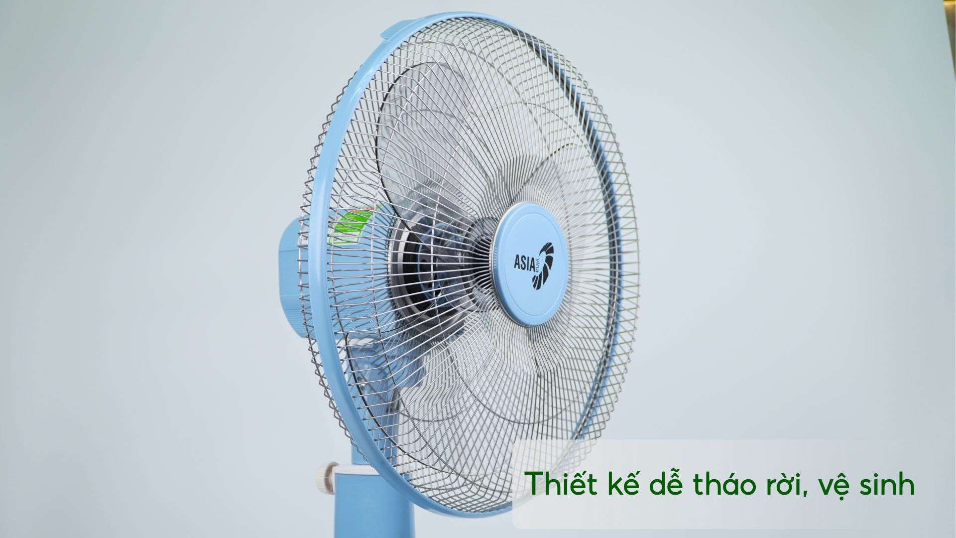 Quạt Lửng Asiavina VY358192 55W Thiết kế dễ tháo rời, vệ sinh