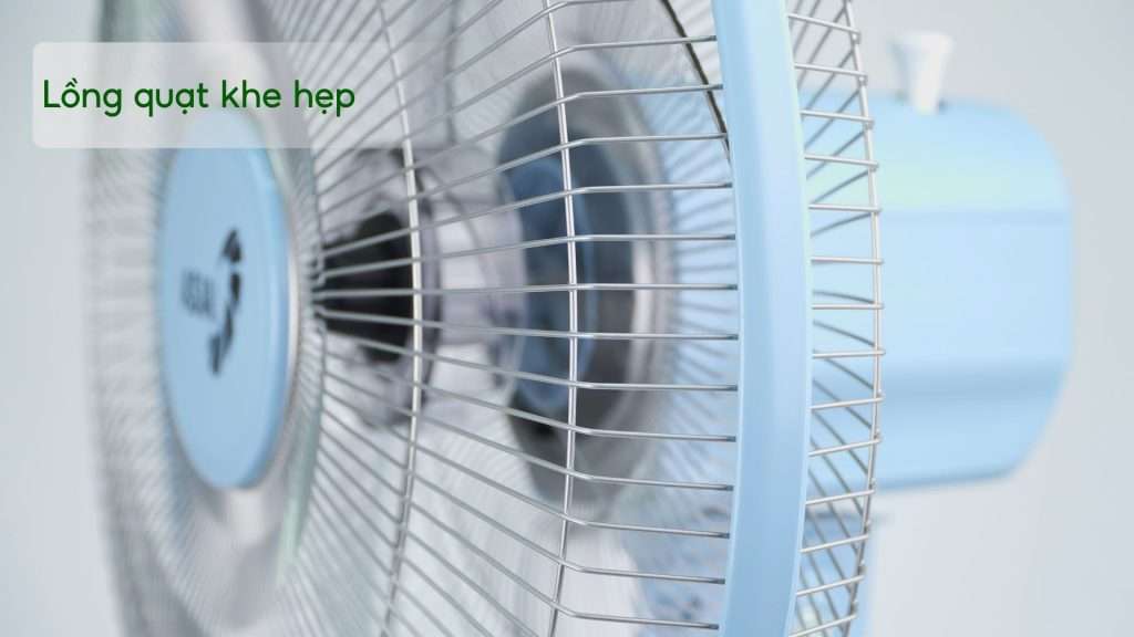 Quạt Lửng Asiavina VY358192 55W Xanh Thiên Thanh Lồng quạt khe hẹp