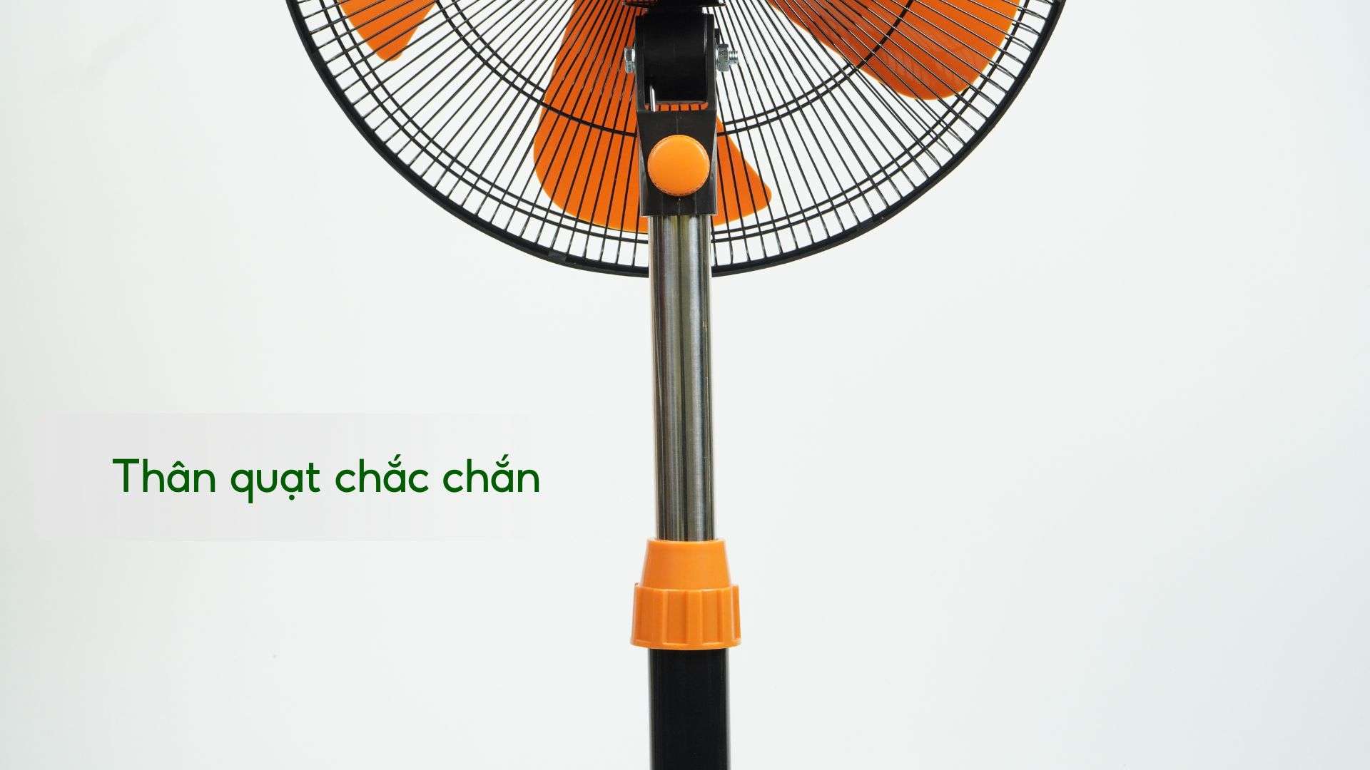 Quạt Lửng Asiavina VY558890 75W Đen Thân quạt chắc chắn