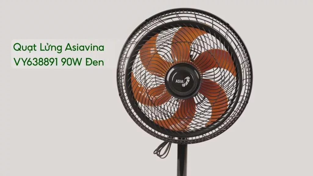 Quạt Lửng Asiavina VY638891 90W Màu Đen