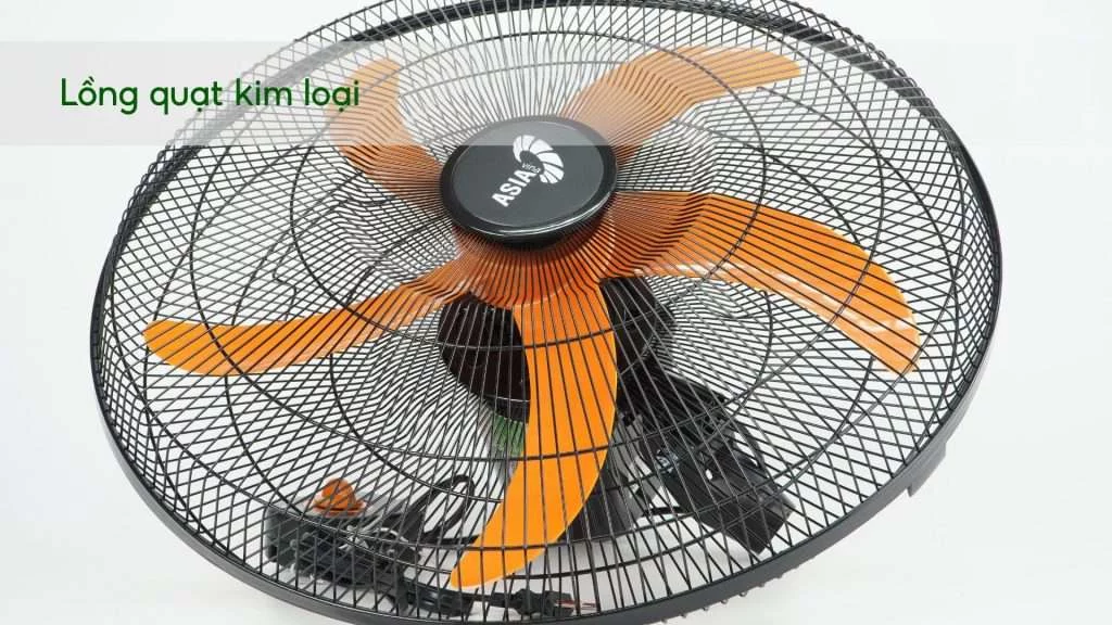 Quạt Treo Tường Asiavina L20002-DV0 80W Đen Lồng quạt kim loại