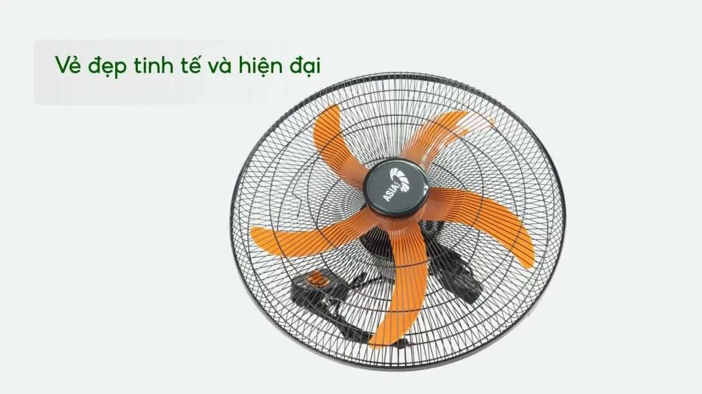 Quạt Treo Tường Asiavina L20002-DV0 80W Đen Vẻ đẹp tinh tế và hiện đại