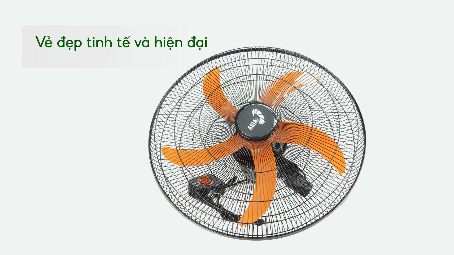 Quạt Treo Tường Asiavina L20002-DV0 80W Đen Vẻ đẹp tinh tế và hiện đại