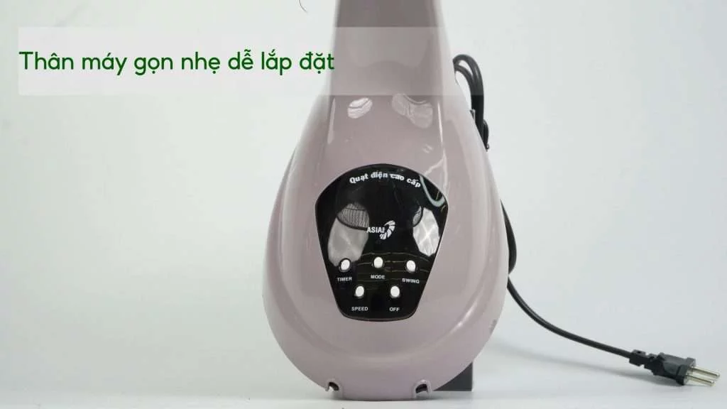 Quạt Treo Tường Asiavina VY377092 55W Xám Thân máy gọn nhẹ dễ lắp đặt