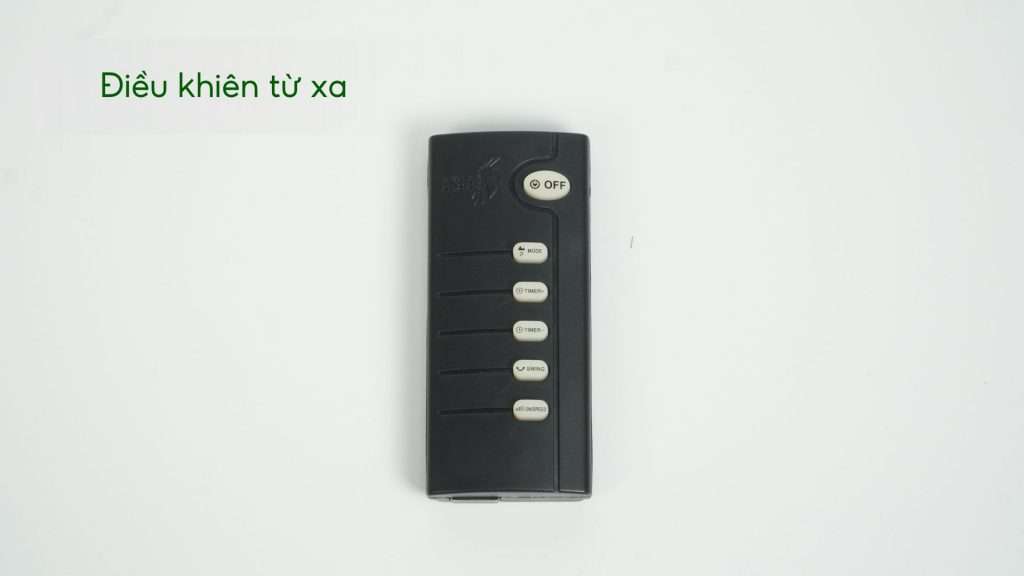 Quạt Treo Tường Asiavina VY377192 55W Xanh Thiên Điều khiên từ xa
