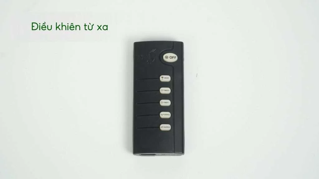 Quạt Treo Tường Asiavina VY377192 55W Xanh Thiên Điều khiên từ xa