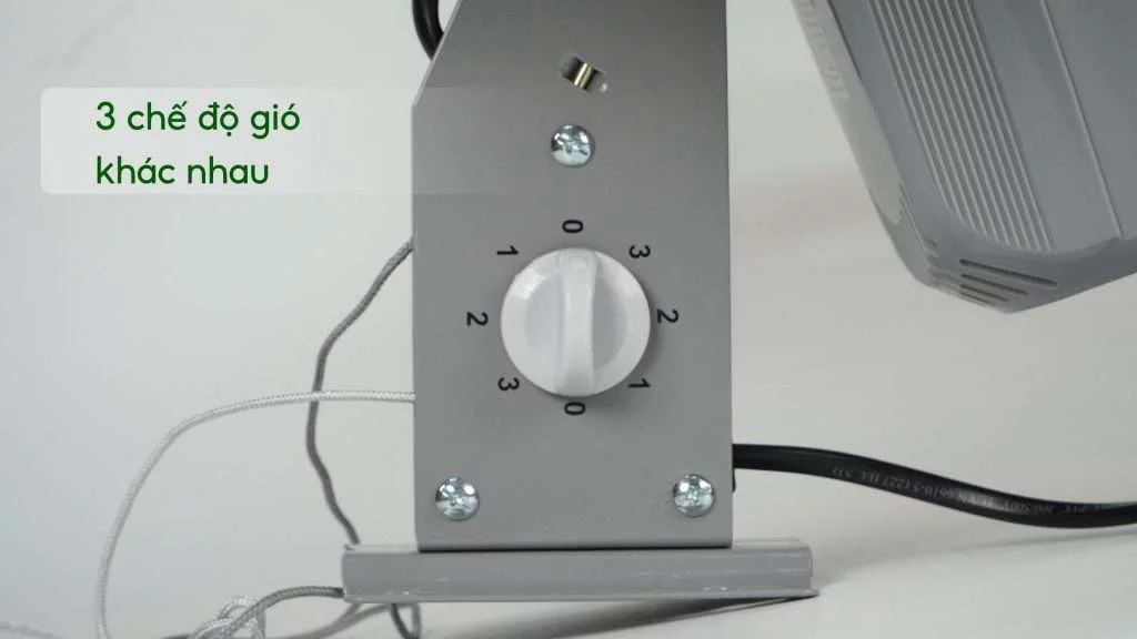 Quạt Treo Tường Asiavina VY627790 80W Xám 3 chế độ gió khác nhau