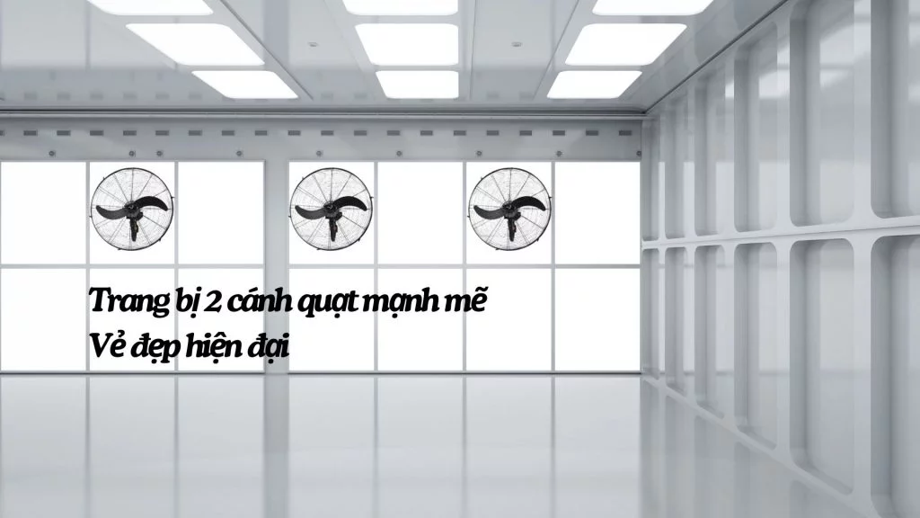 Quạt treo tường Asia Vina 120W (L24001-DV0) thiết kế Vẻ đẹp tinh tế và hiện đại