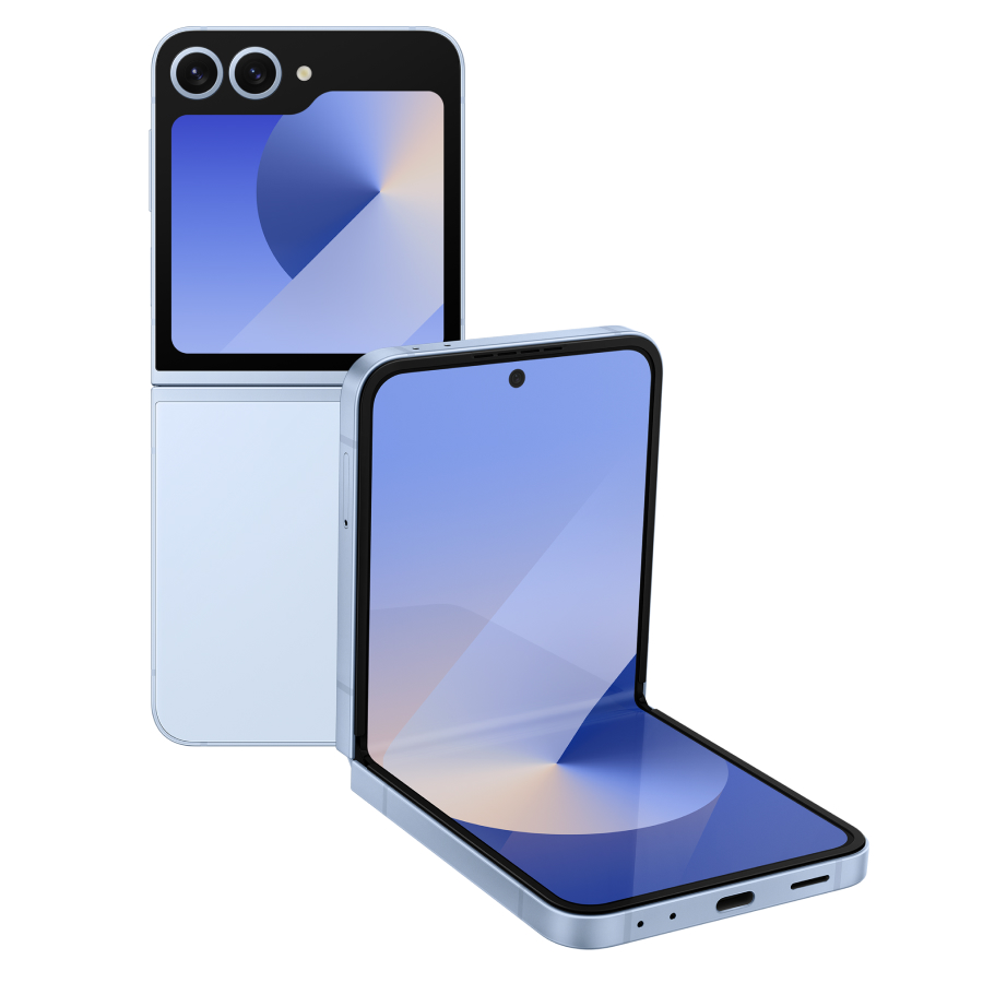 Samsung Galaxy Z Flip6 256GB màu xanh chi tiết