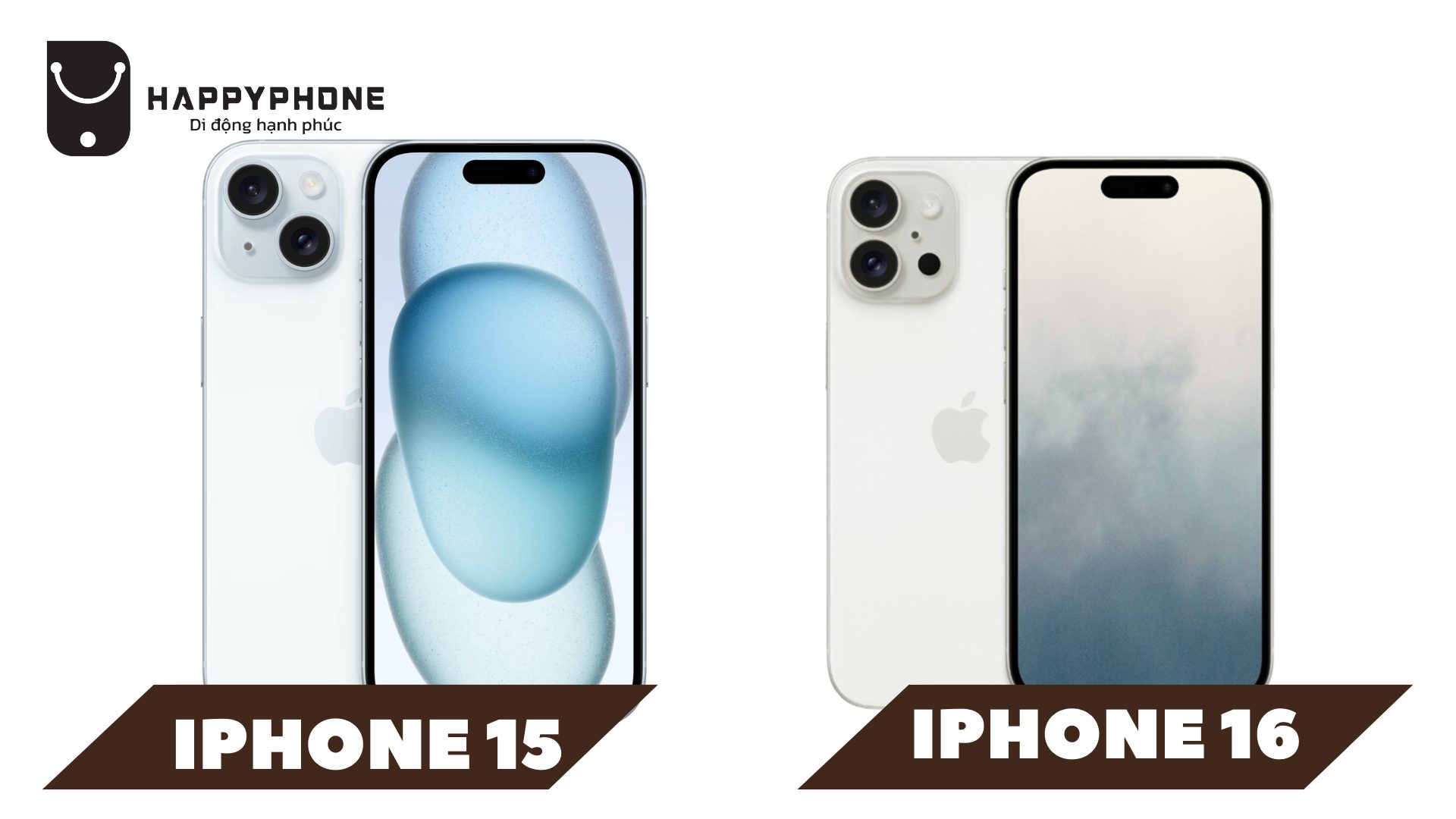 So sánh chất liệu iPhone 15 và iPhone 16