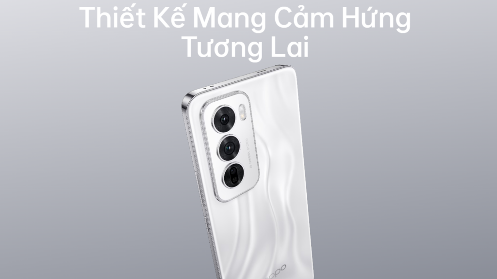 OPPO RENO12 5G Thiết Kế Dòng Chảy Thời Thượng, Gọn Nhẹ Thoải Mái