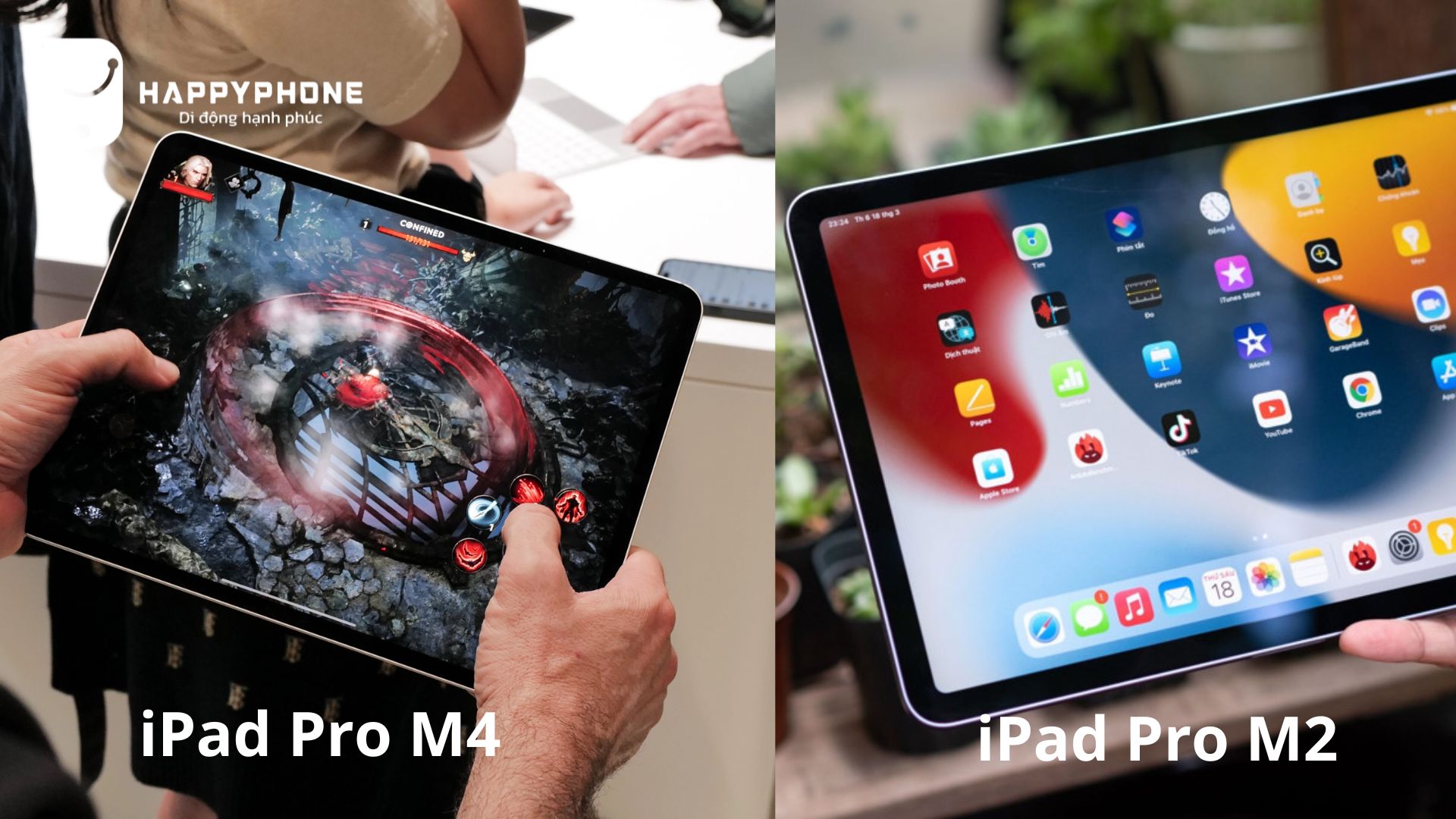 iPad Pro M4 có dung lượng RAM lớn hơn ở phiên bản cao cấp