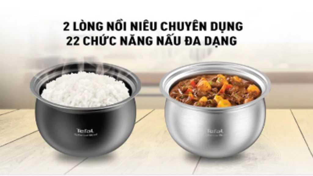 nồi áp suất Tefal CY638868 Cấu tạo bằng chất liệu cao cấp bền bỉ