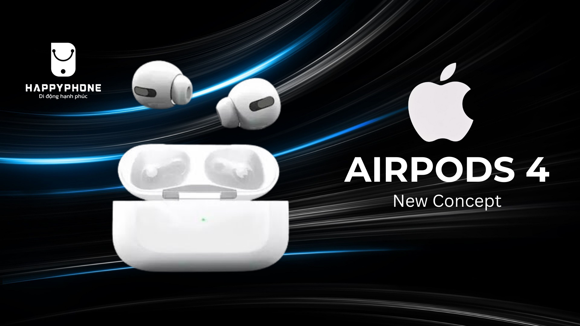 Thiết kế mới của Airpods 4