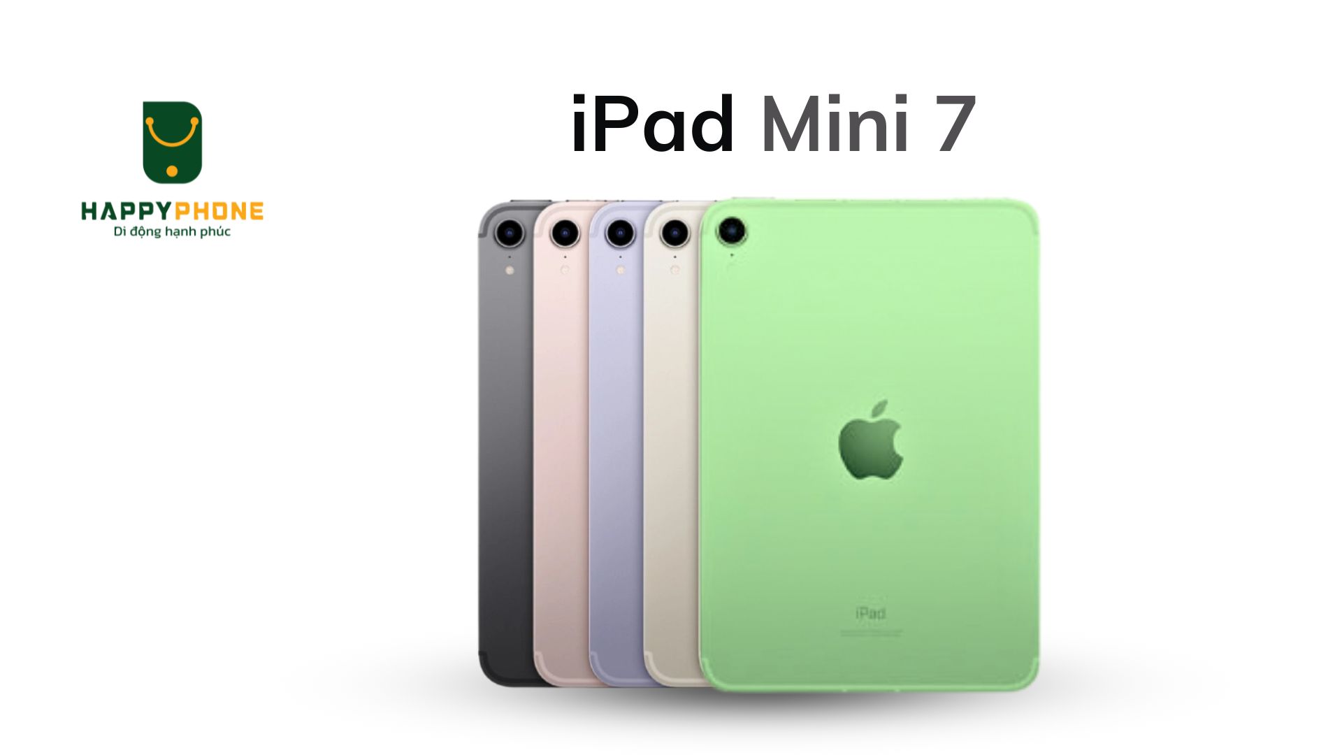 Các phiên bản màu sắc có trên iPad Mini 7