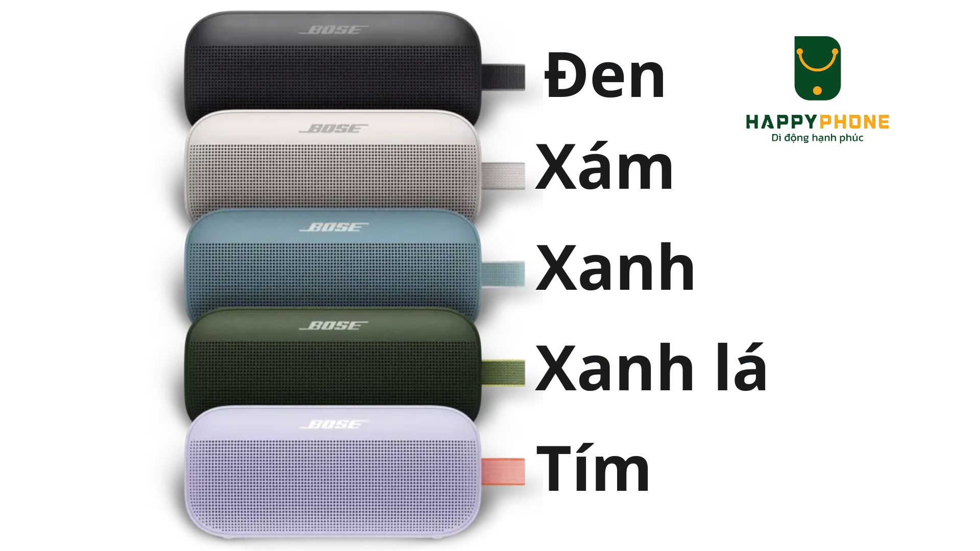 Loa Bluetooth Bose Soundlink Flex Nhỏ bé nhưng bùng nổ công nghệ âm thanh